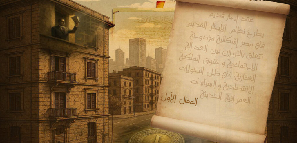 La situation actuelle du système de location ancien en Égypte